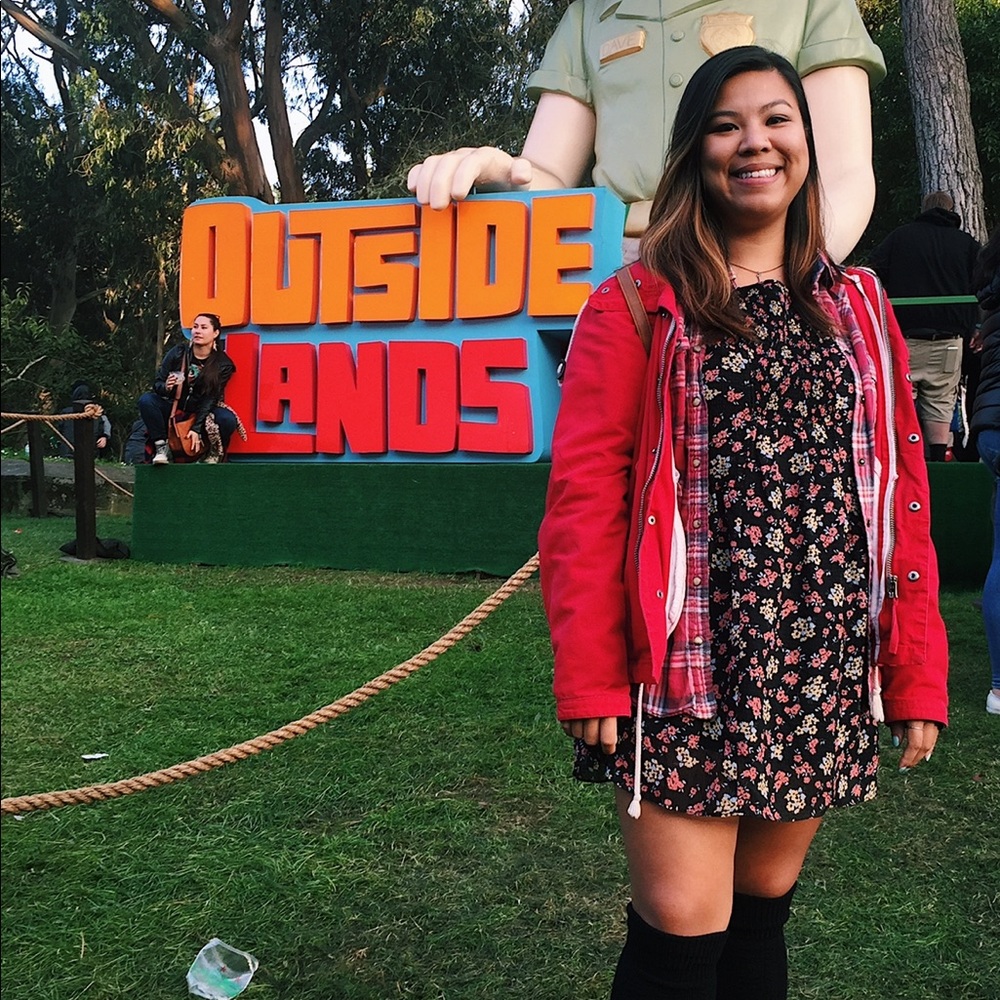 Free People Floral Mini Babydoll Dress